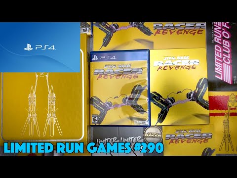 UNBOXING! Star Wars Racer Revenge Premium Edition - Playstation 4 - Limited Run Games #290