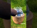 I Crushed A FISH BOWL Into White Sand