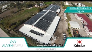 ALVEN ENERJİ - KILIÇLAR MOBİLYA GES 740 kWp