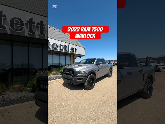 2022 RAM 1500 Classic Warlock in Cars & Trucks in Red Deer