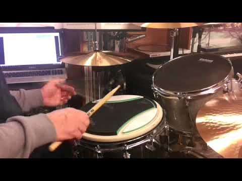 RDS Stick Control Variations Part 1 demo from page 7: 'Single Beat Combinations'