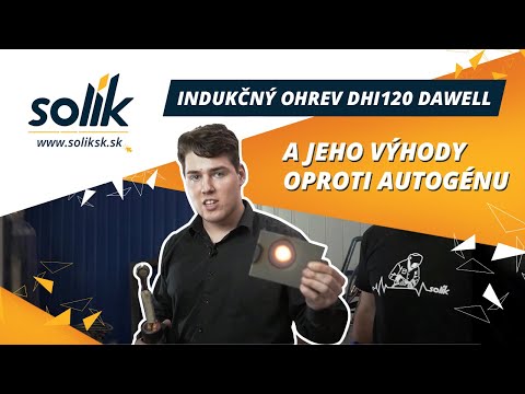 Indukčný ohrev DHI120 Dawell a jeho výhody oproti autogénu - videorecenzia