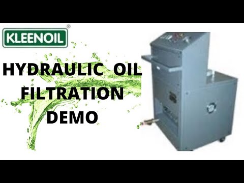Hydraulic Oil Filtration Machine