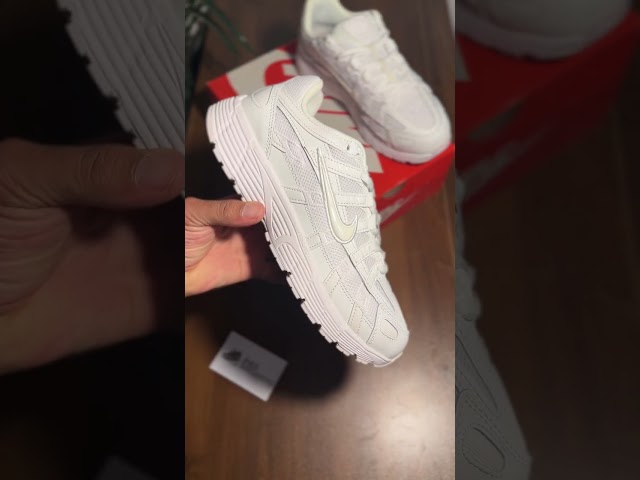 Nike P6000 Full White Sneakers