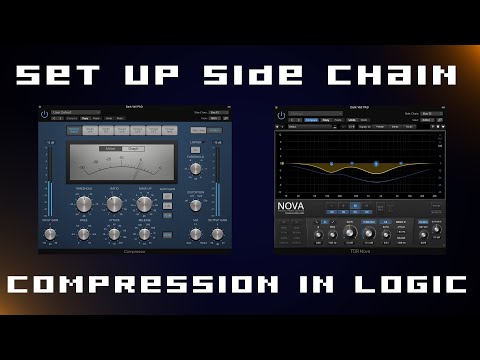 How to Set Up Side Chain Compression in Logic Pro - Beginners Guide