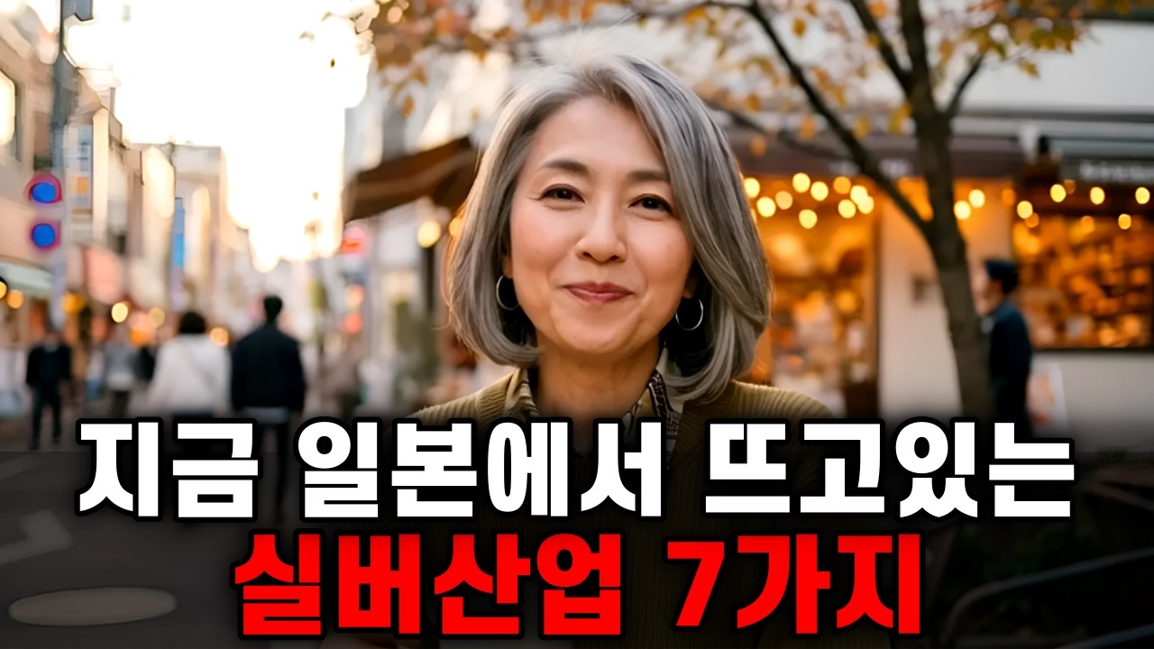 우리가 눈여겨 봐야할 일본의 실버사업 7가지