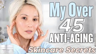 AM + PM Anti-Aging Skincare Routine 💖 Get Un-Ready with Me (Mature Skin Tips)