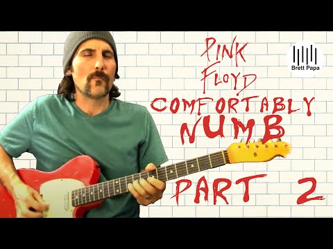 Pink Floyd - Comfortably Numb - Ending Guitar Solo Lesson - Part 2