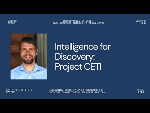 Intelligence for Discovery: Project CETI with Gasper Begus