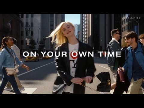 COACH Spring 2025 Campaign | On Your Own Time | Elle Fanning | #CourageToBeReal