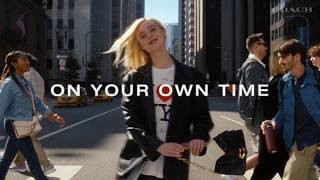 Coach Spring 2025 Campaign | On Your Own Time 