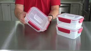 Review: Pyrex, OXO,  Rubbermaid, Joseph Joseph, DeliOne Stor