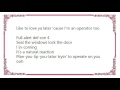 Cheap Trick - Man-U-Lip-U-Lator Lyrics