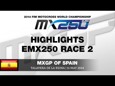 EMX250 of Spain 2014 Race 2 Highlights - Motocross