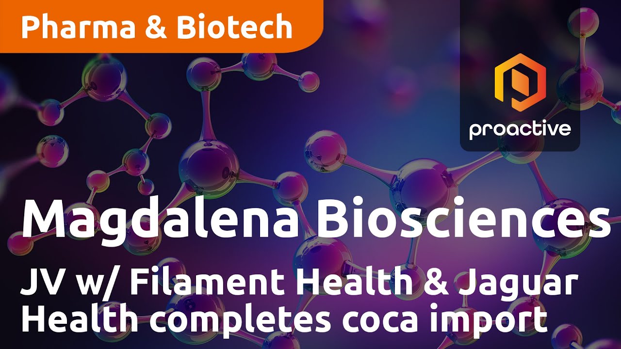 Magdalena Biosciences JV with Filament Health and Jaguar Health completes coca leaf import