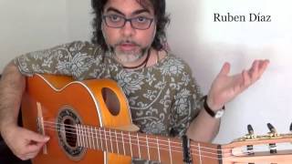 Lesson 4 Paco de Lucia´s "Solo Quiero Caminar" (finale of falseta 1) Andalusian flamenco music