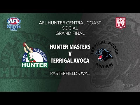 2019 AFLHCC - Social Grand Final Day - Hunter Masters v Terrigal Avoca