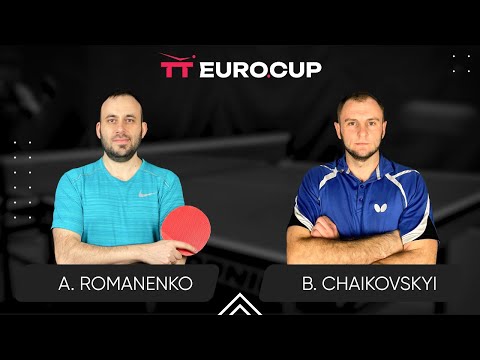 16:45 Andrii Romanenko - Bohdan Chaikovskyi 20.09.2024 TT Euro.Cup Ukraine Professional. TABLE 3