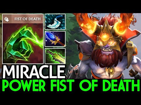 MIRACLE [Lion] How to Support Lion with Fist of Death Dota 2
