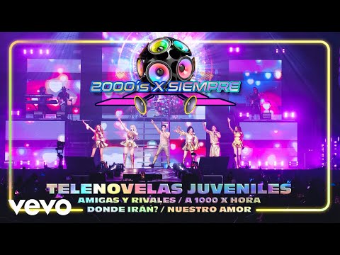 Telenovelas Juveniles: Amigas Y Rivales / A 1000 X Hora / Dónde Irán? / Nuestro Amor (2000...