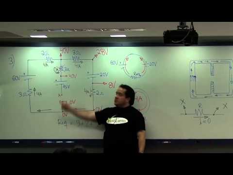 Resolvendo Circuitos Eletricos sem Formula - Resolução Questão 3 - prof Renato Brito