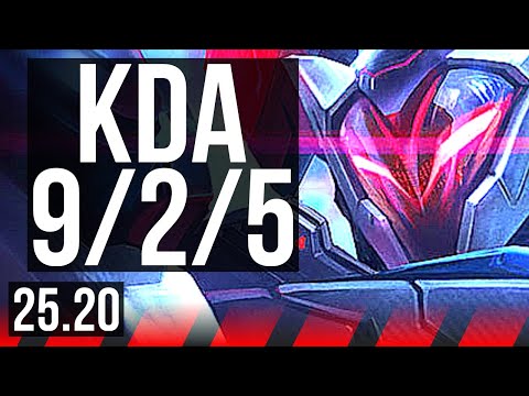 MORDEKAISER vs URGOT (TOP) | 9/2/5, Dominating | NA Master | 25.20
