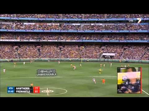 2013 Grand Final, Hawthorn v Fremantle - 4 minutes to go