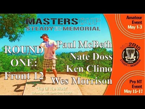 The Disc Golf Guy - Vlog #283 - Masters Cup Round 1 F12 - Doss, McBeth, Climo, Morrison