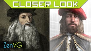 Assassin's Creed vs Leonardo Da Vinci (Closer Look)