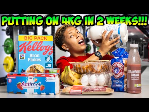 HEZE TRIES TO PUT ON 4KG IN 2 WEEKS!!!