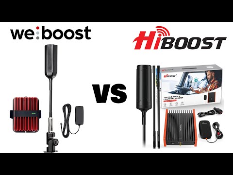 HiBoost Travel 3.0 Truck VS WeBoost Drive Reach Overland Cell Phone Booster