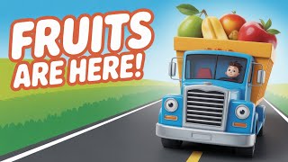 Download lagu The Fruit Song! 🍓 Learn Fruit Names with Street Vehicles & Trucks | Nursery Rhymes mp3