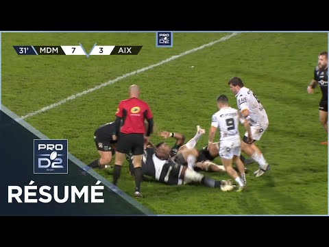 PRO D2 - Résumé US Montauban-Provence Rugby: 20-16 - J17 - Saison 2022/2023
