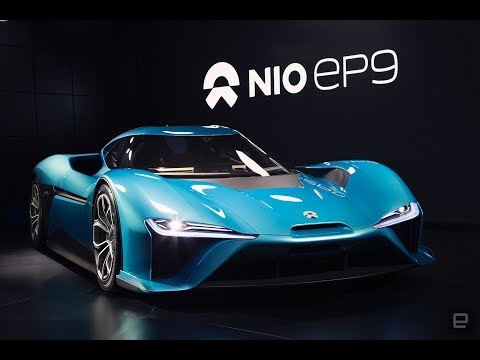 NIO EP9 Fatstest Autonomous lap at COTA