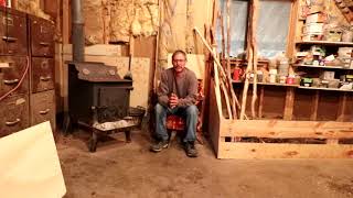 3 days until THE TENT. Dad and the Backwoods Cabin. Old family movies.