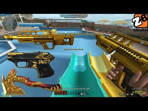 Crossfire NA 2.0 : Jack Hammer Gold - Hero Mode X - Zombie V4
