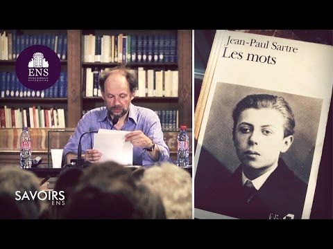 Denis Podalydès lit "Les mots" de Jean-Paul Sartre