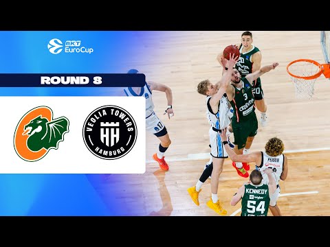 Cedevita Olimpija Ljubljana - Veolia Towers Hamburg | Round 8 | EuroCup Basketball 2025-26