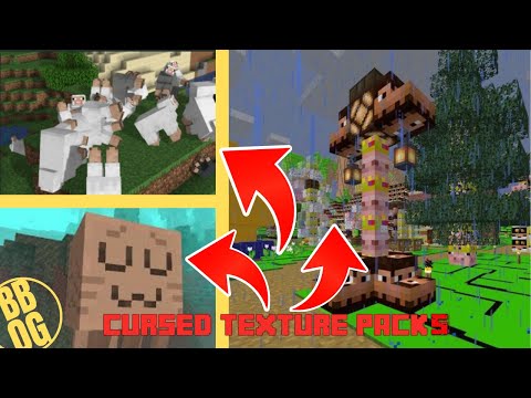 I Install The Most Cursed Minecraft Texture Packs, Here's What Happened