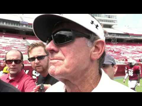 Steve Spurrier recaps final scrimmage