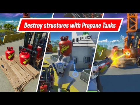 [Easy Challenge] Destroy structures with Propane Tanks - Location & Guide | TNTina's Trail Challenge