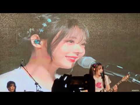 QWER 서울시립대학교 대동제 SUNBURST 직캠 4k full 시연,쵸단 위주 250520 by reBirth