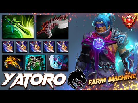 Yatoro Anti-Mage Farm Machine - Dota 2 Pro Gameplay [Watch & Learn]