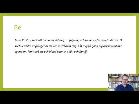 Följ mig 45 Lukas  14:25-35