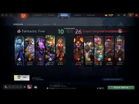 FANTASTIC FIVE VS TEAM EMPIRE ESL ONE DPC EUROPE