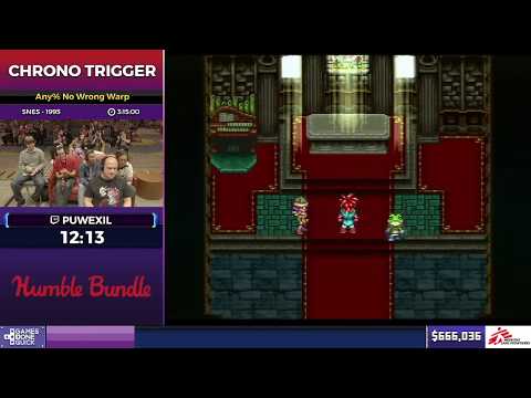 SGDQ 2017 - Chrono Trigger Speedrun (Any%)