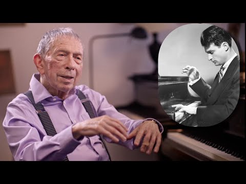 Jerome Lowenthal listens to his teacher William Kapell play Chopin
