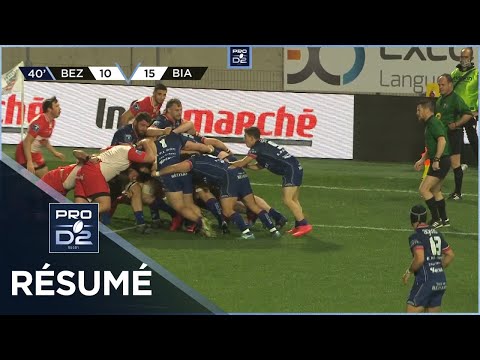 PRO D2 - Résumé AS Béziers Hérault-Biarritz Olympique: 41-15 - J24 - Saison 2020/2021