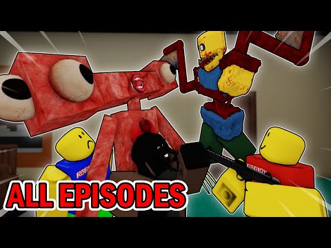 WEIRD STRICT DAD, BUT MONSTERS ATTACK EACH OTHER! (ALL EPISODES) Roblox Animation