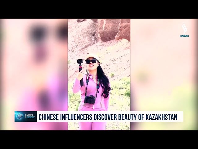 Қазақстанның тұмса табиғаты Қытай блогерлеріне көрсетілді